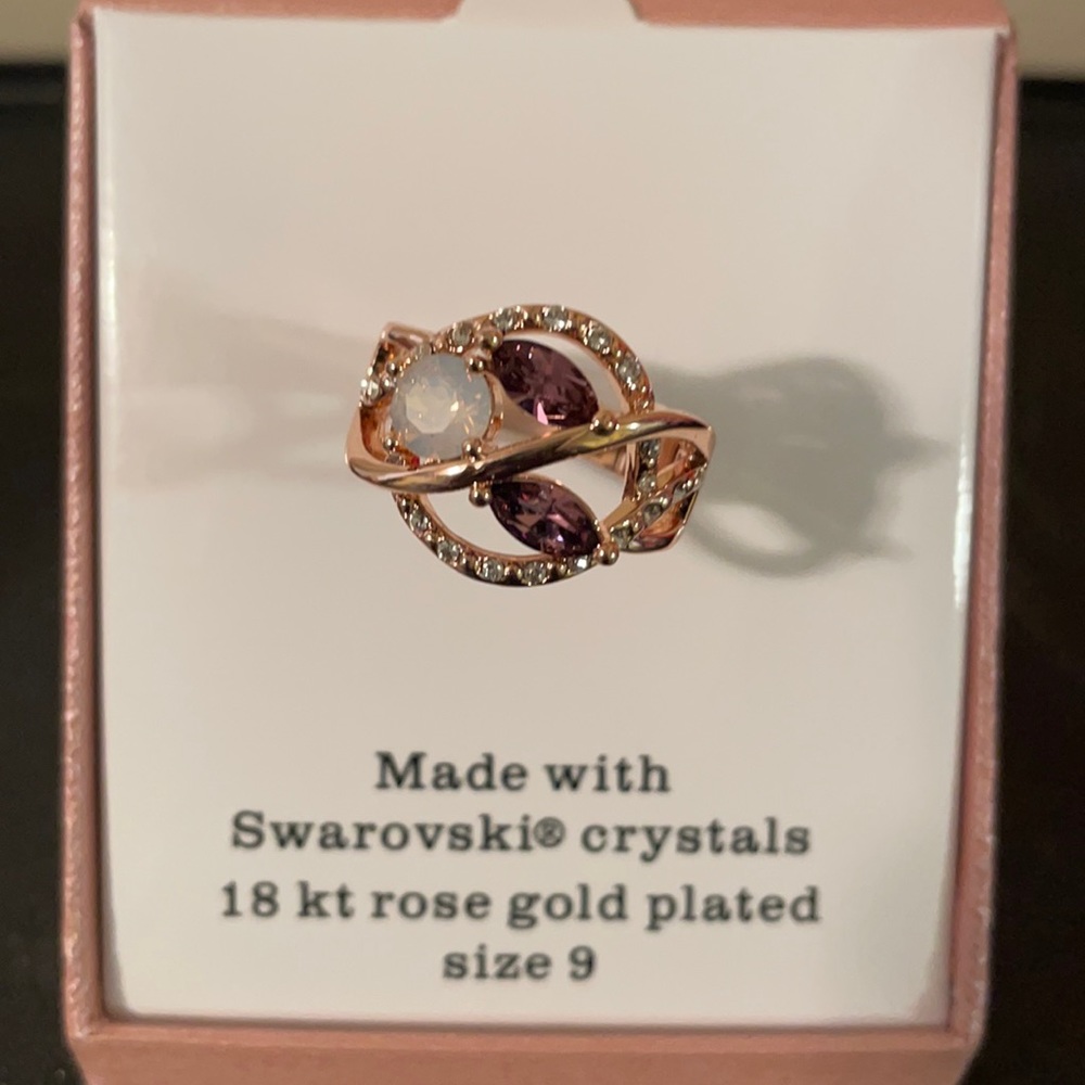 Swarovski Crystal ring